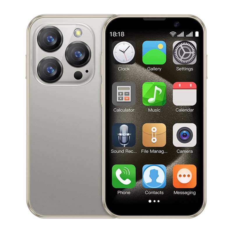 Hot sales SOYES XS18 Pro 3 Inch Small Screen Face Unlock Android 3G Network Phone Mini Smart flip Phone